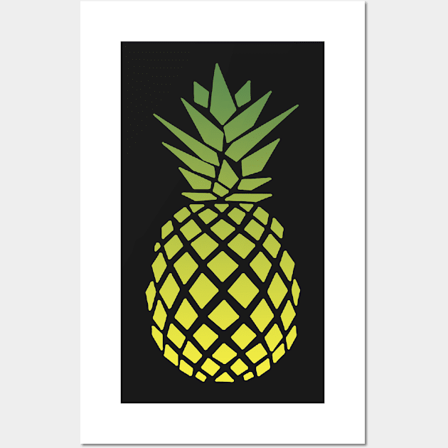 Pineapple Design Wall Art by StylishTayla